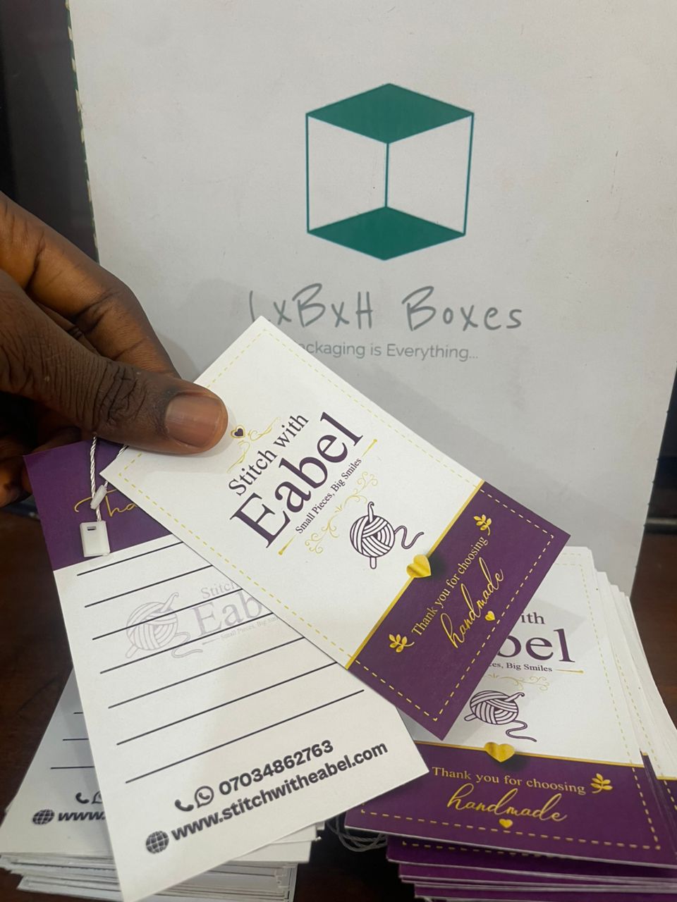 Product labels Nigeria