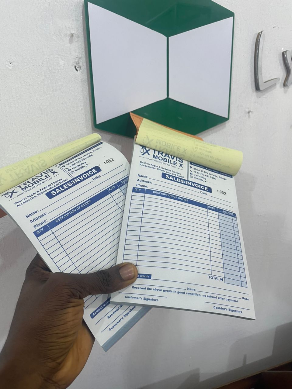 Jotters printing