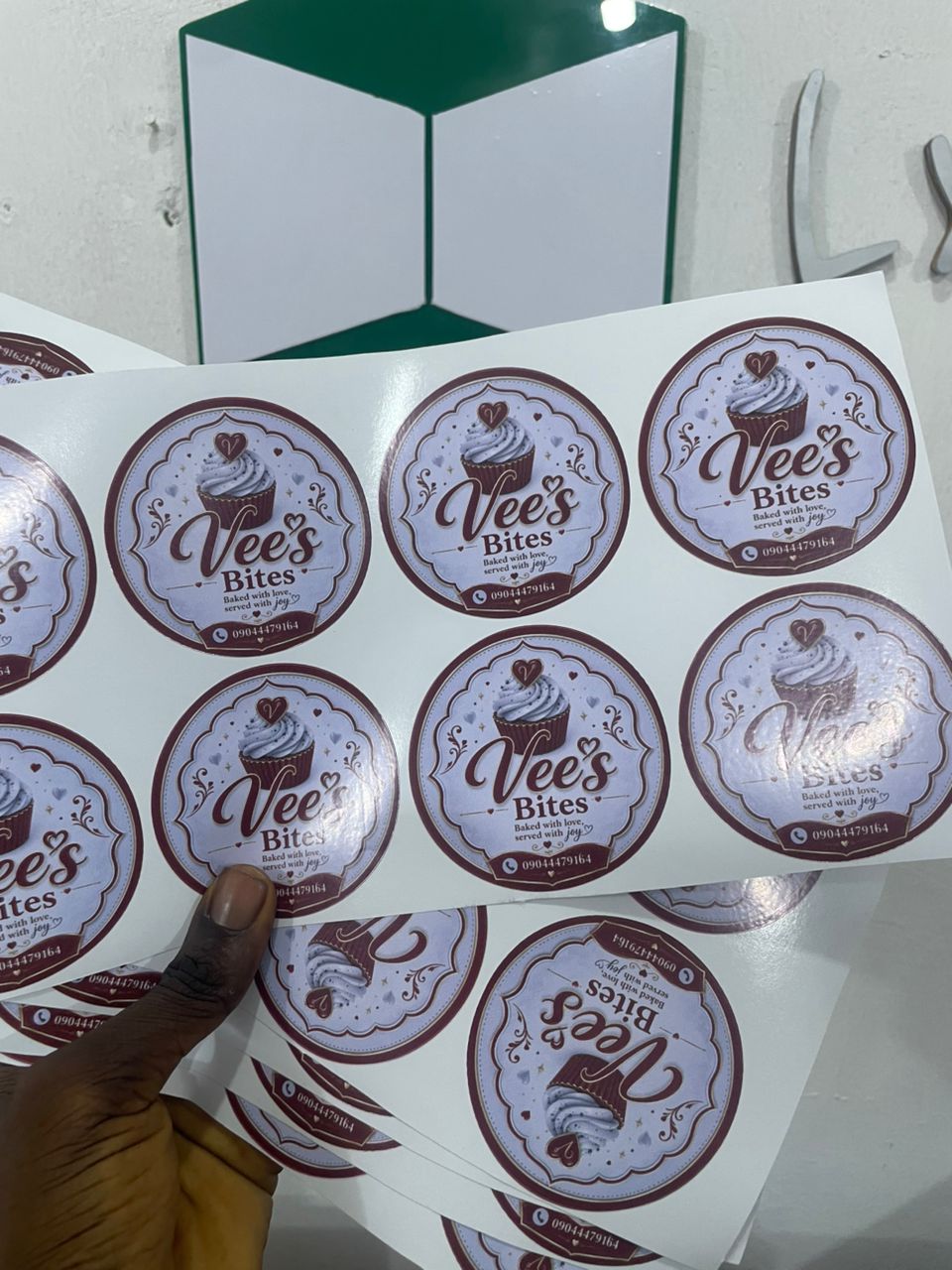 Product labels and stickers